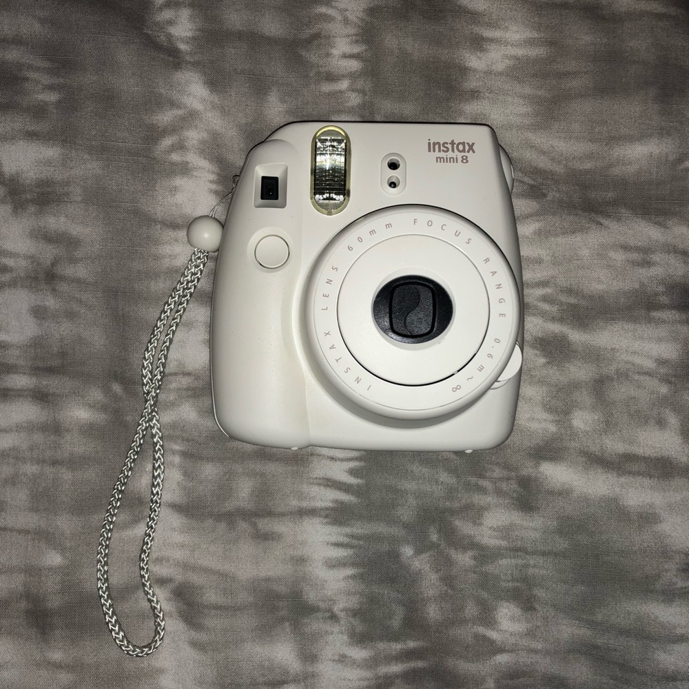 White Polaroid Camera